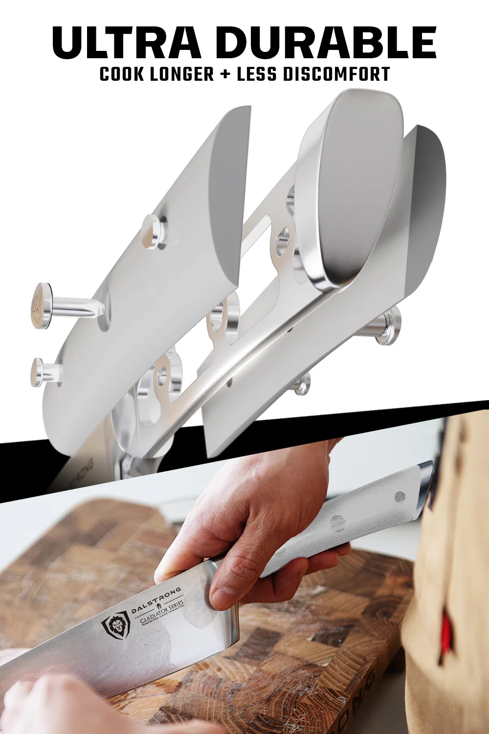 12-Piece Block Set | White Handles | Gladiator Series | NSF Certified | Dalstrong © - Image 3