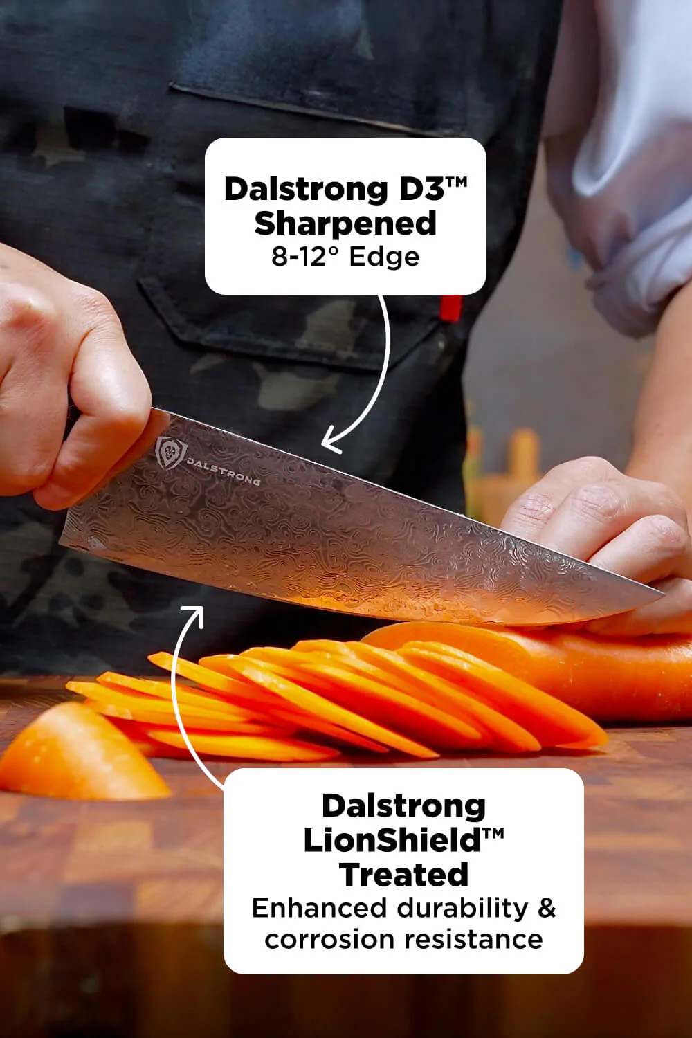 2 Piece Set | Chef Knife & Paring Knife | The Scorpion Series | Venom Edition | Dalstrong © - Image 4