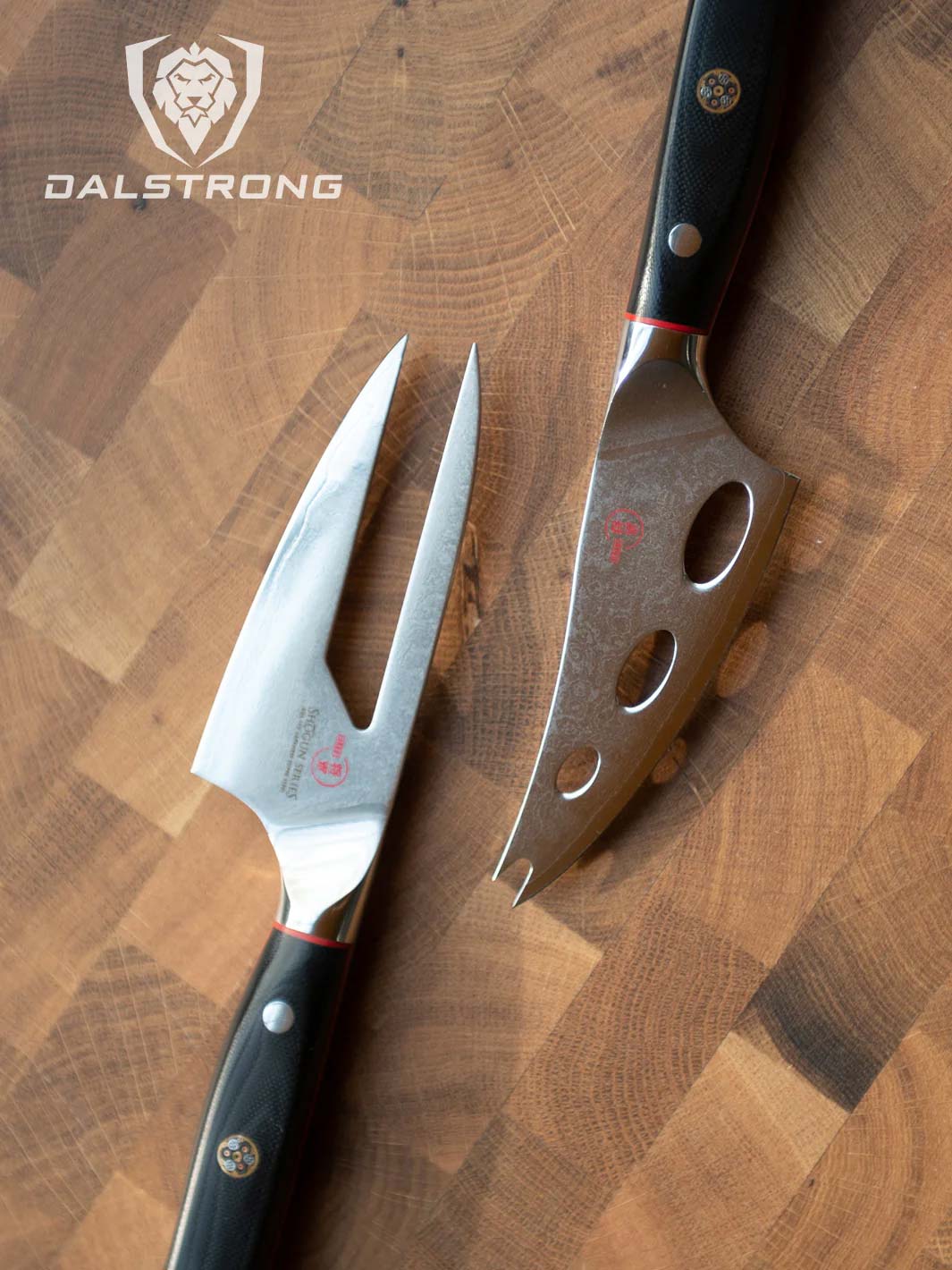 4-Piece Cheese Knife Set | Shogun Series | ELITE | NSF Certified | Dalstrong © - Image 7