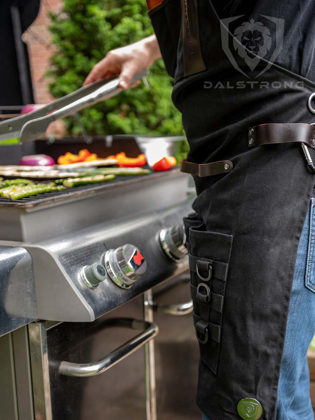 BBQ Apron | Heavy-Duty Waxed Canvas | Professional Chef's Kitchen Apron | Dalstrong © - Image 10