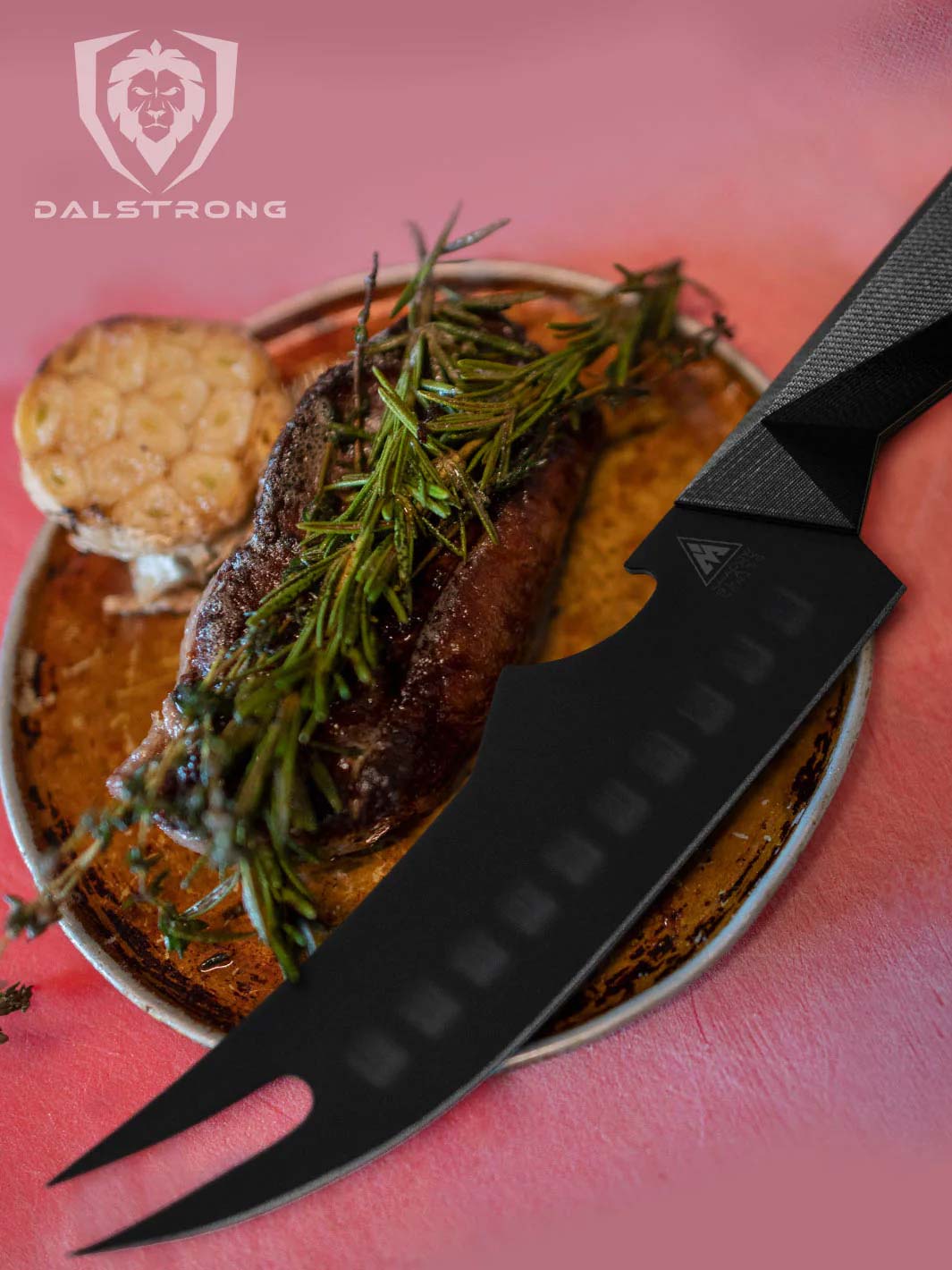 BBQ Pitmaster Knife 6.5" | Shadow Black Series | NSF Certified | Dalstrong © - Image 3