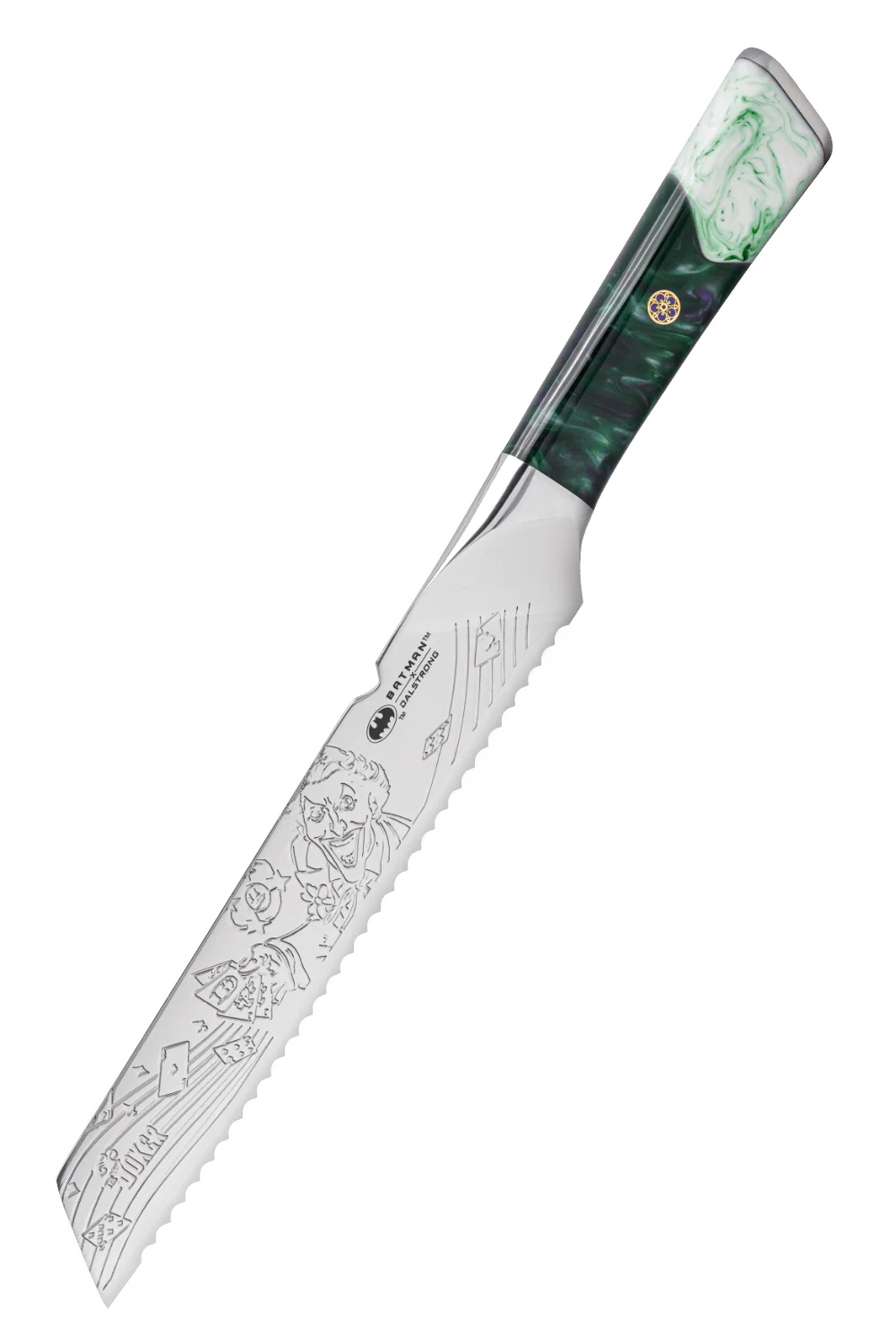 Bread Knife 8" | THE JOKER™ Edition | Dalstrong ©