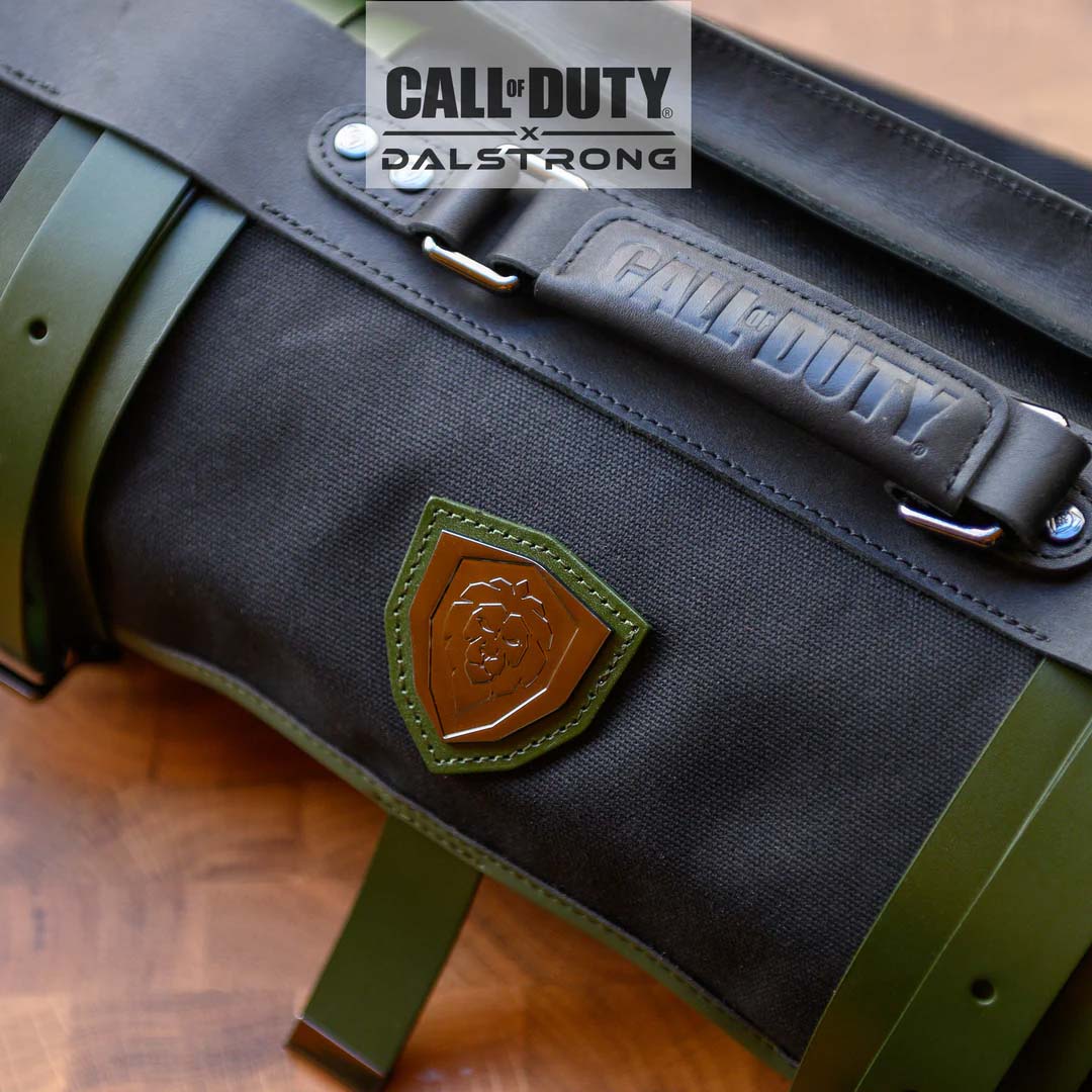 Canvas Knife Roll | Call of Duty © Edition | Black Waxed Canvas | EXCLUSIVE COLLECTOR ROLL | Dalstrong © - Image 3
