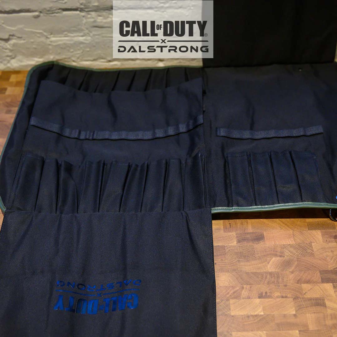 Canvas Knife Roll | Call of Duty © Edition | Black Waxed Canvas | EXCLUSIVE COLLECTOR ROLL | Dalstrong © - Image 6