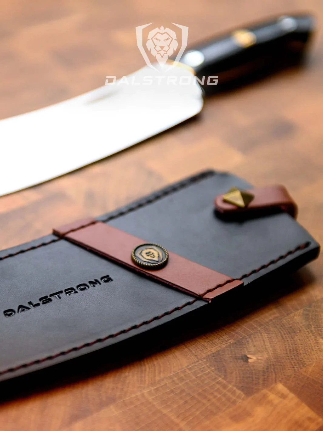 Chef & Cleaver Hybrid Knife 8" | The Crixus |  Centurion Series | Dalstrong © - Image 9