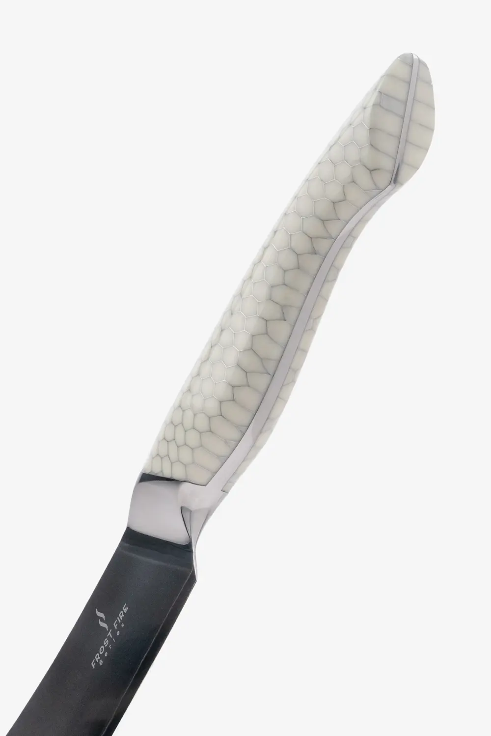 Chef & Cleaver Hybrid Knife 8" | The Crixus | Frost Fire Series | NSF Certified | Dalstrong © - Image 3