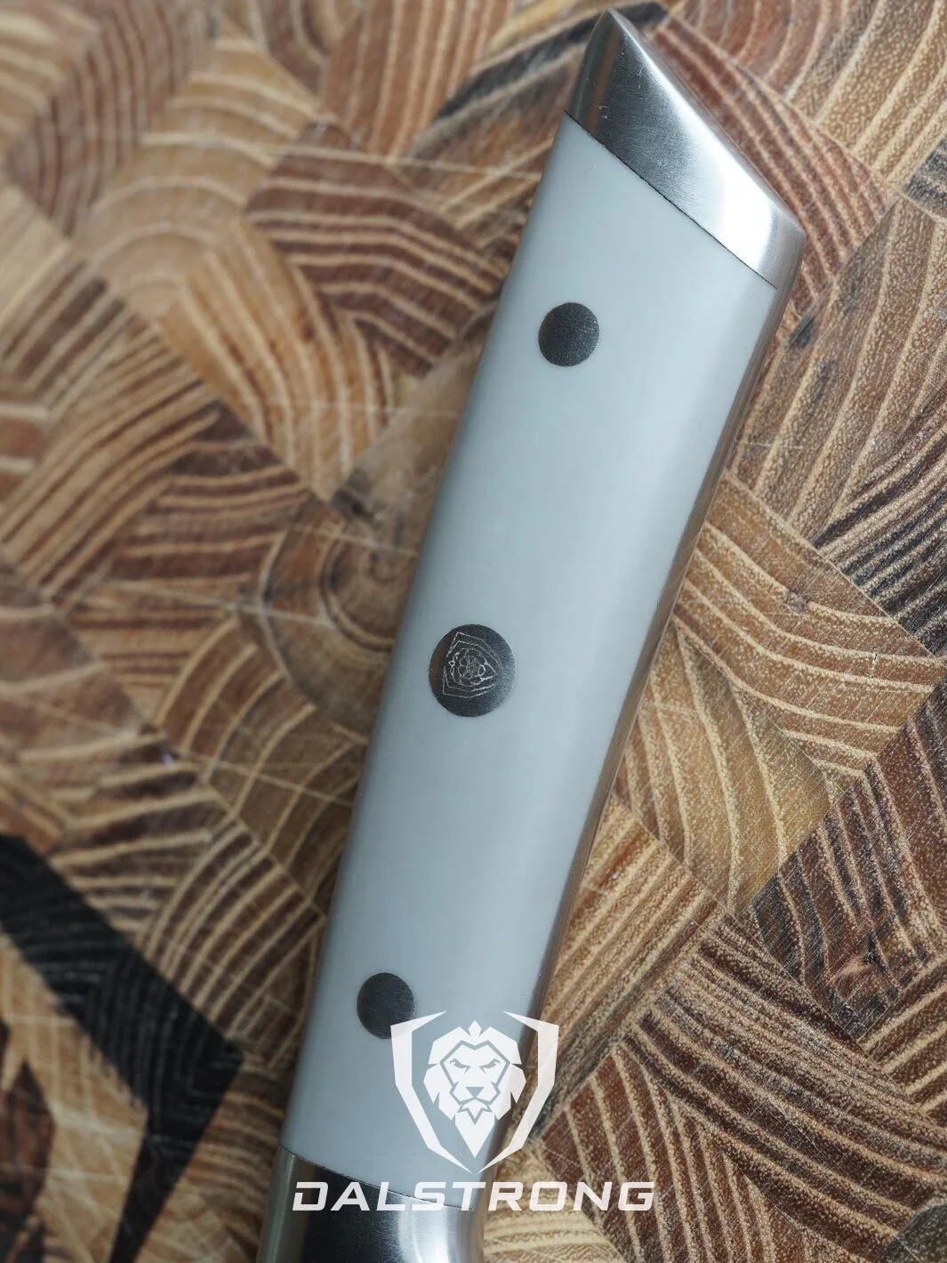 Chef Knife 8" | Grey ABS Handle | Gladiator Series | NSF Certified | Dalstrong © - Image 8