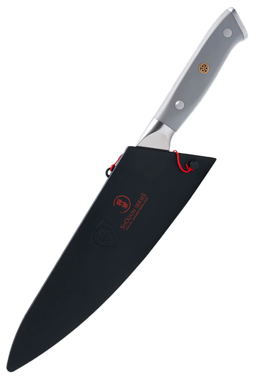 Chef Knife 8" | Gray Matte ABS Handle | Shogun Series | Dalstrong © - Image 3
