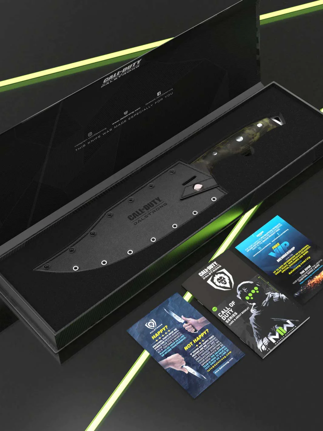Chef Knife 8" | Call of Duty Edition | EXCLUSIVE COLLECTOR KNIFE | Dalstrong © - Image 4