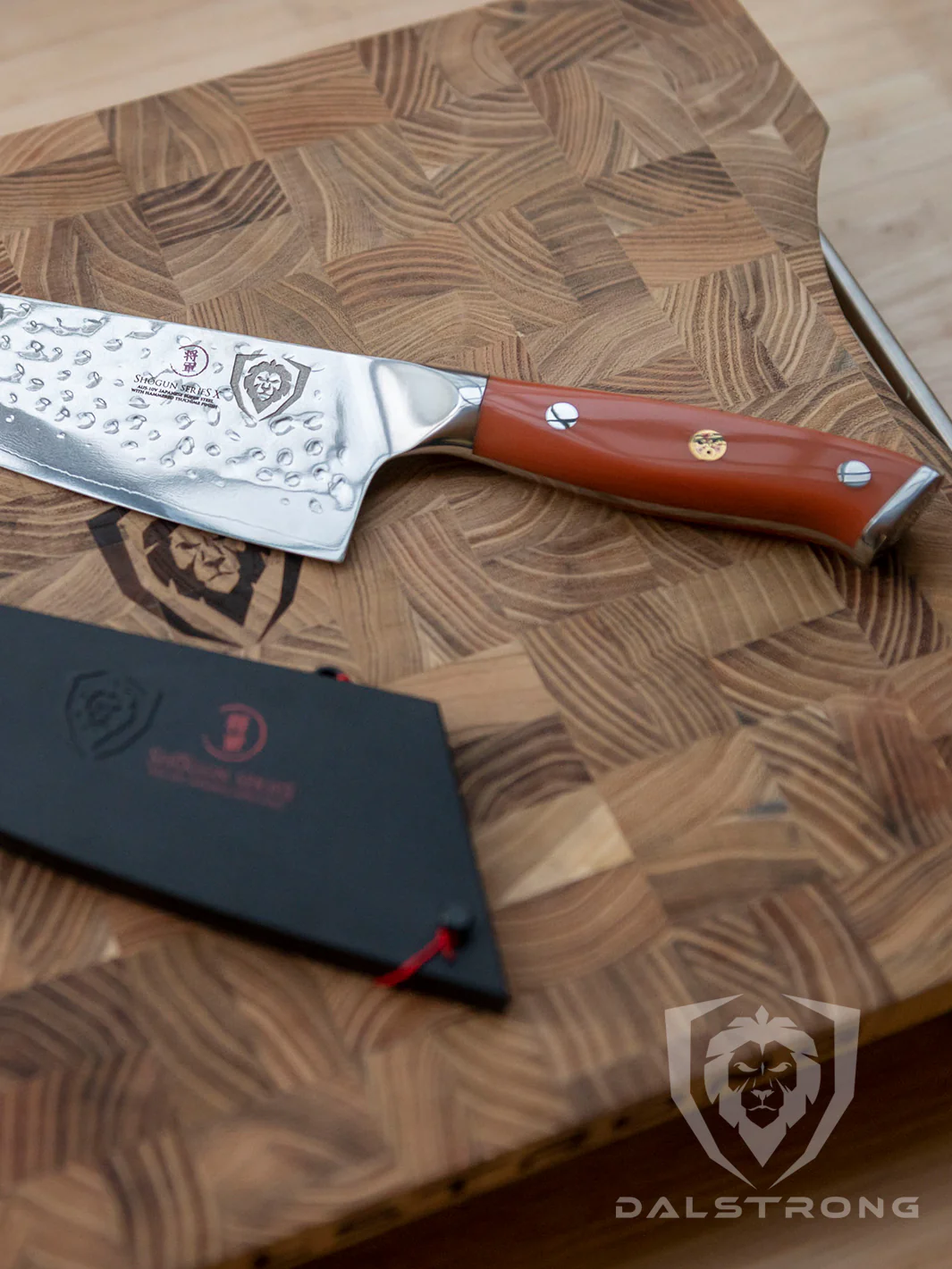 Chef Knife 8" | Flame Orange ABS Handle | Shogun Series | X | Dalstrong © - Image 3