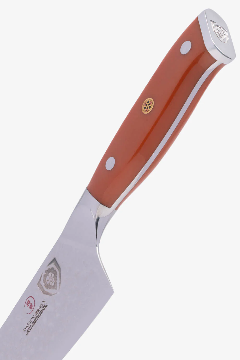 Chef Knife 8" | Flame Orange ABS Handle | Shogun Series | X | Dalstrong © - Image 4