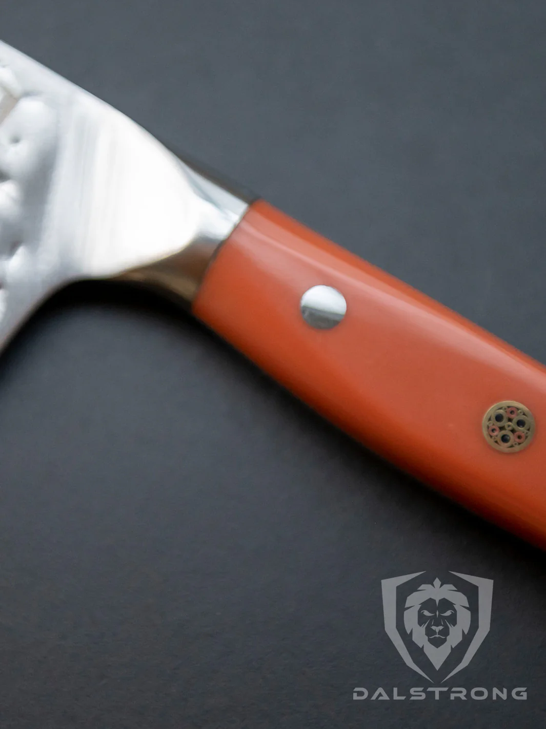 Chef Knife 8" | Flame Orange ABS Handle | Shogun Series | X | Dalstrong © - Image 6