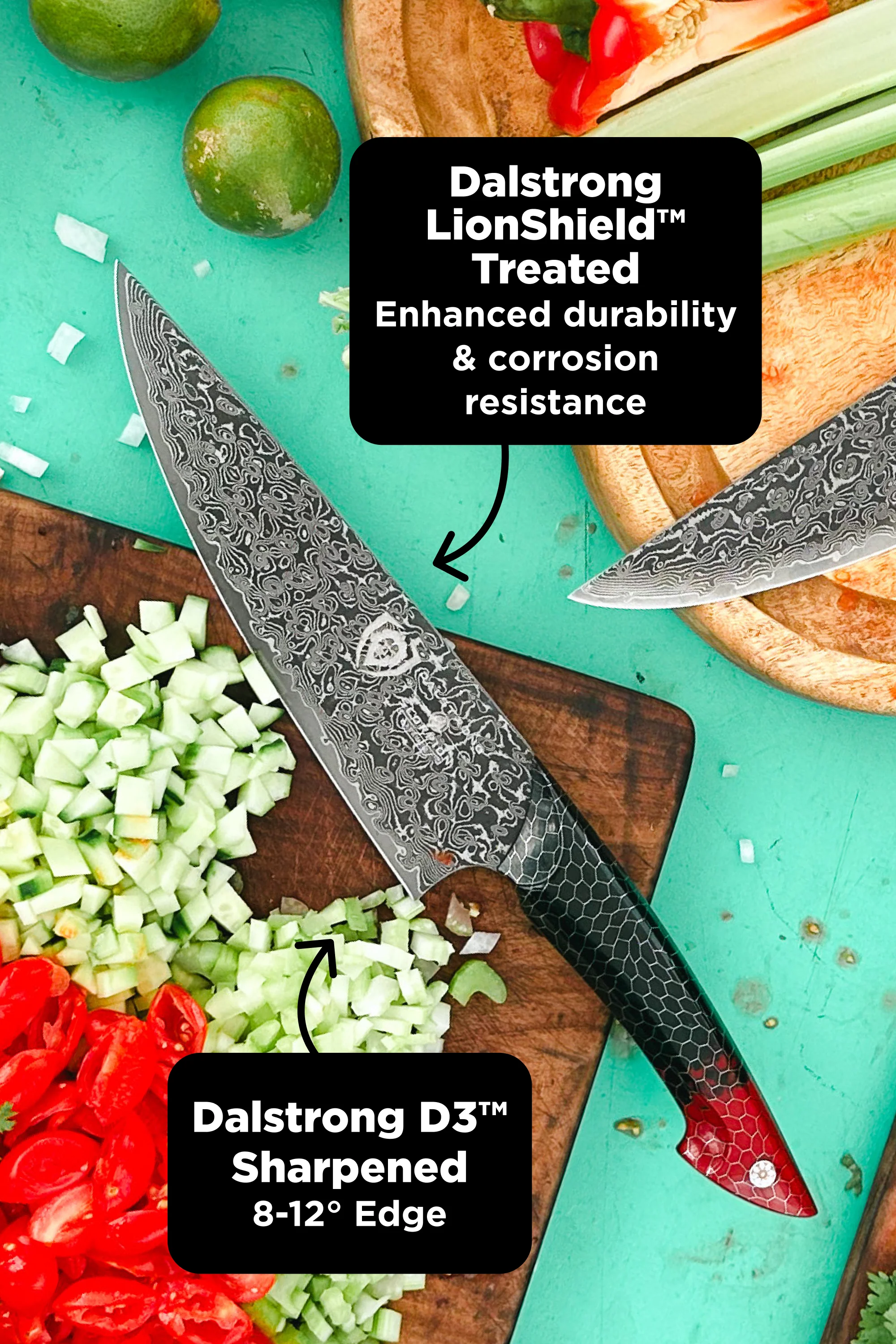 Chef's Knife 8" | The Scorpion Series | Dalstrong © - Image 3