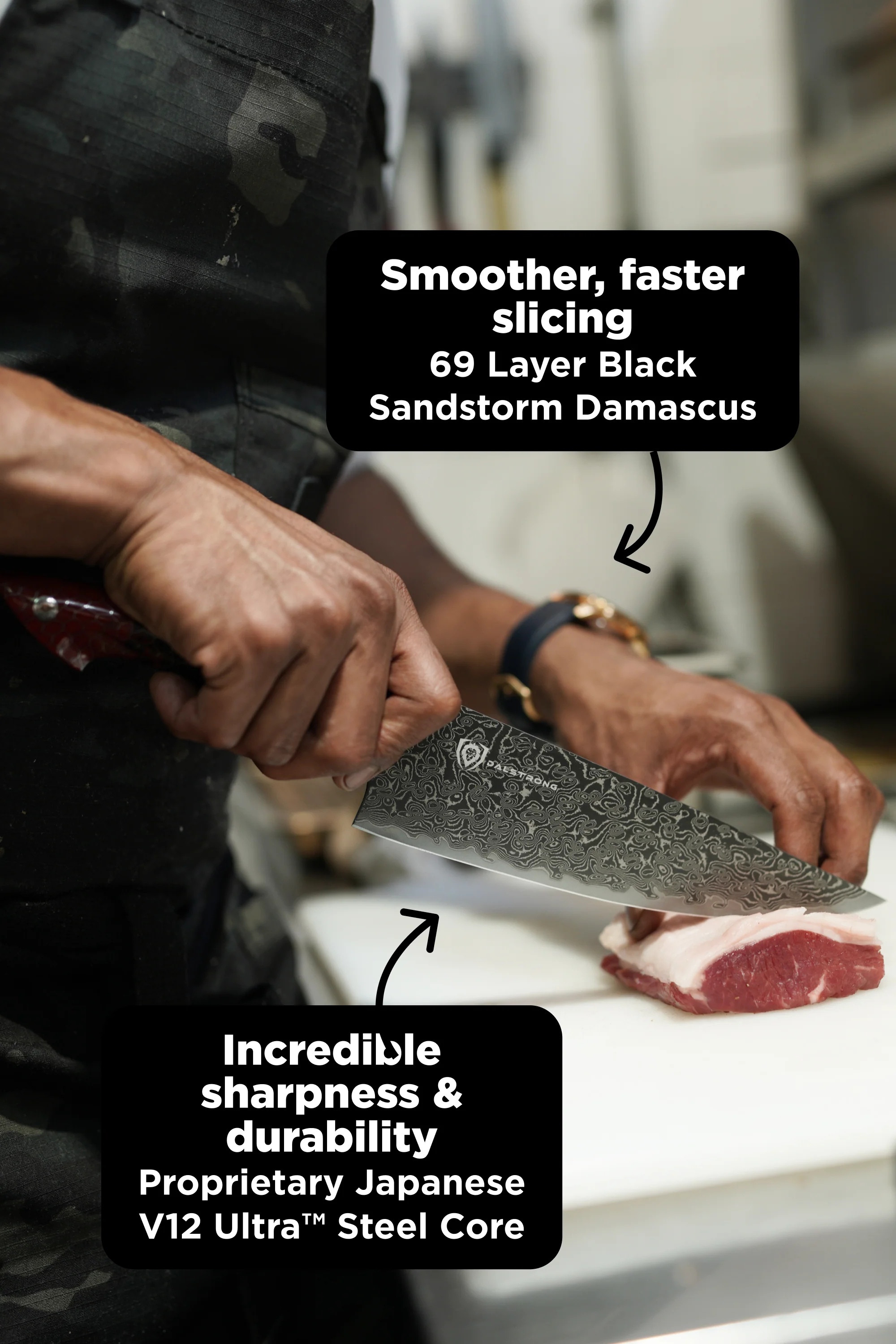 Chef's Knife 8" | The Scorpion Series | Dalstrong © - Image 4