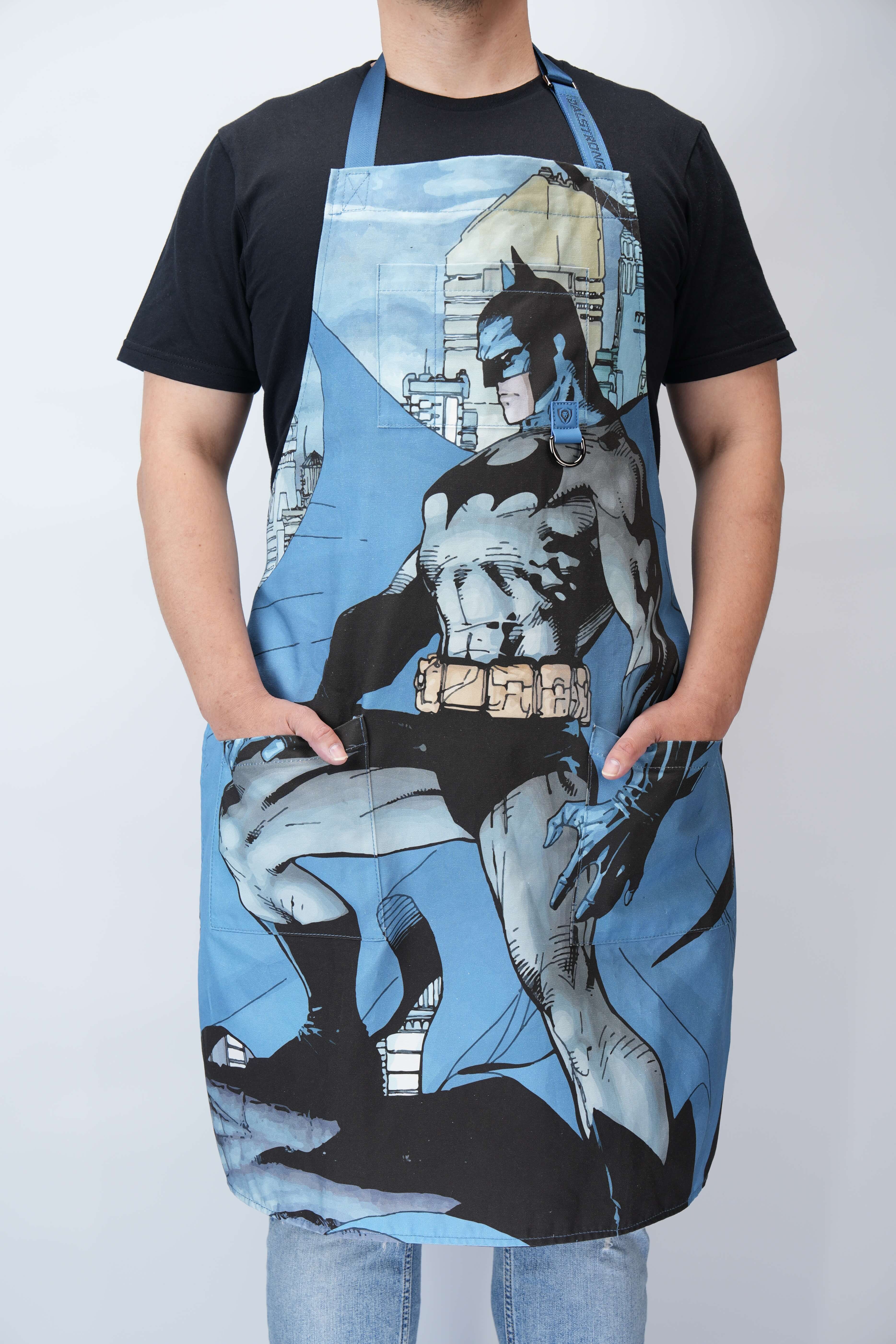 Chef's Apron | Batman™ Edition | Blue Legend | 100% Breathable Cotton | Dalstrong © - Image 16
