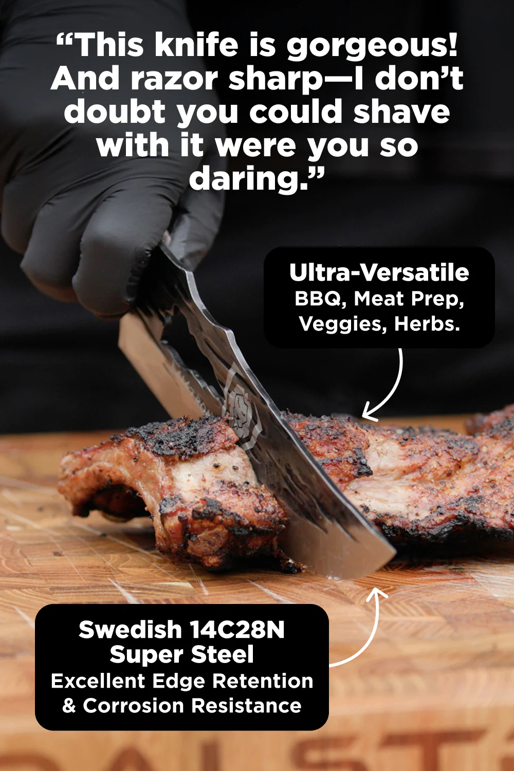 Chef's Knife 8" | The Barbarian Series™ | Dalstrong © - Image 14