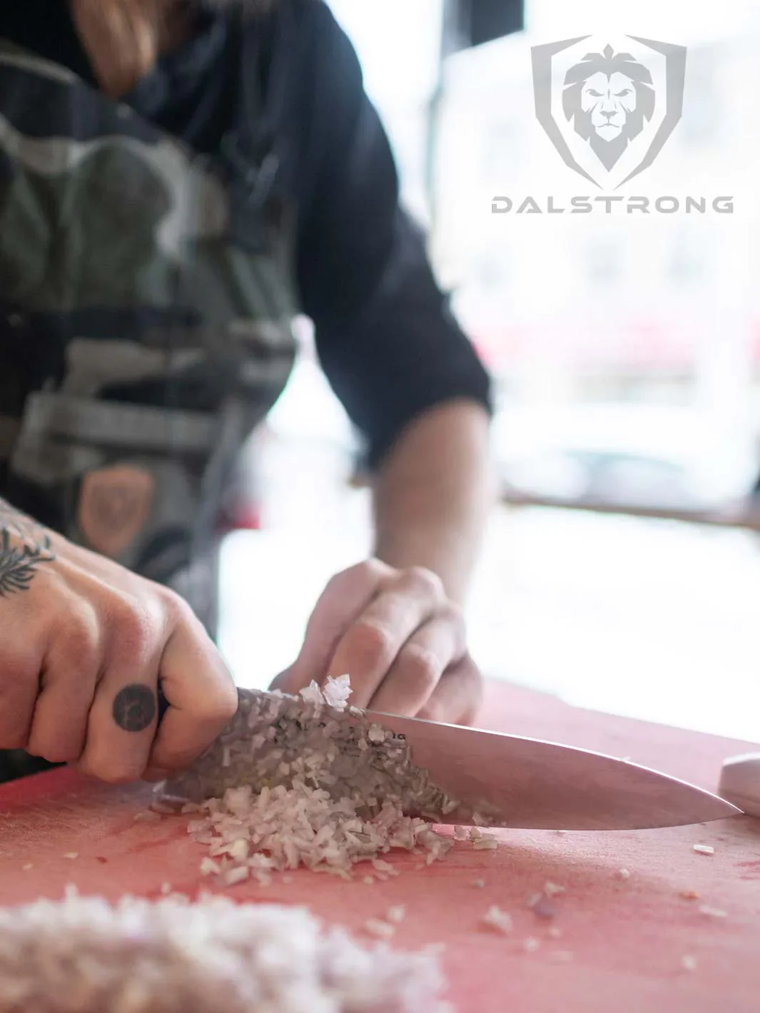 Chef's Knife 8" | White G10 Handle | Phantom Series | Dalstrong © - Image 9