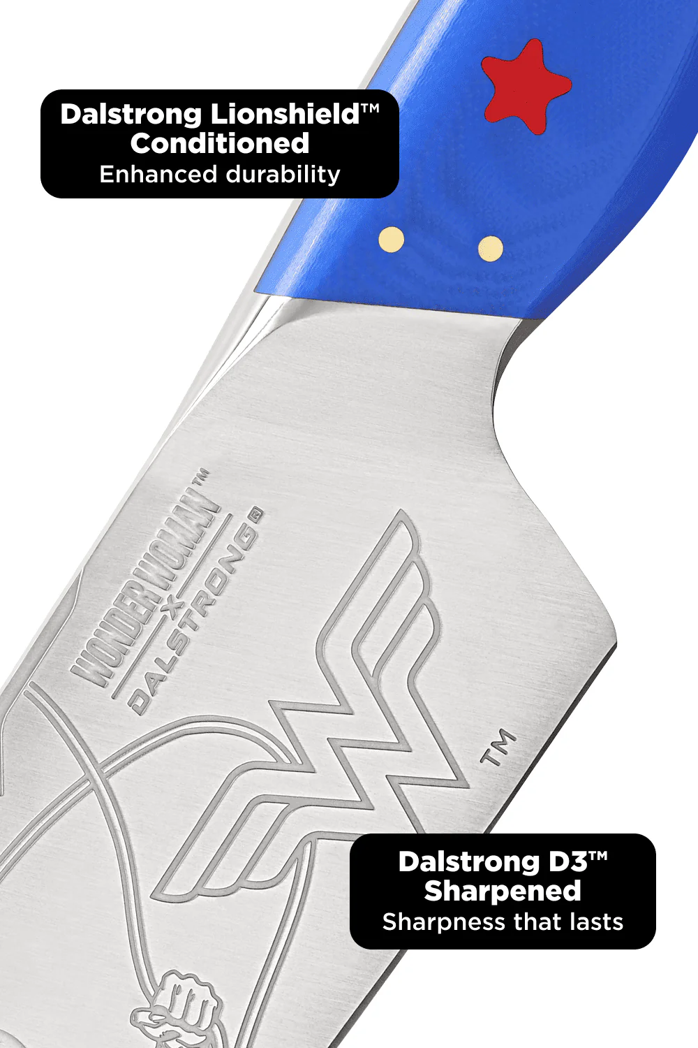 Chef's Knife 8" | Wonder Woman™ Edition | Dalstrong © - Image 13