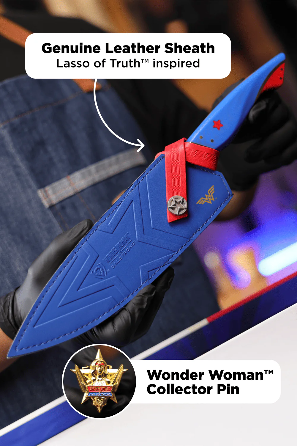 Chef's Knife 8" | Wonder Woman™ Edition | Dalstrong © - Image 8