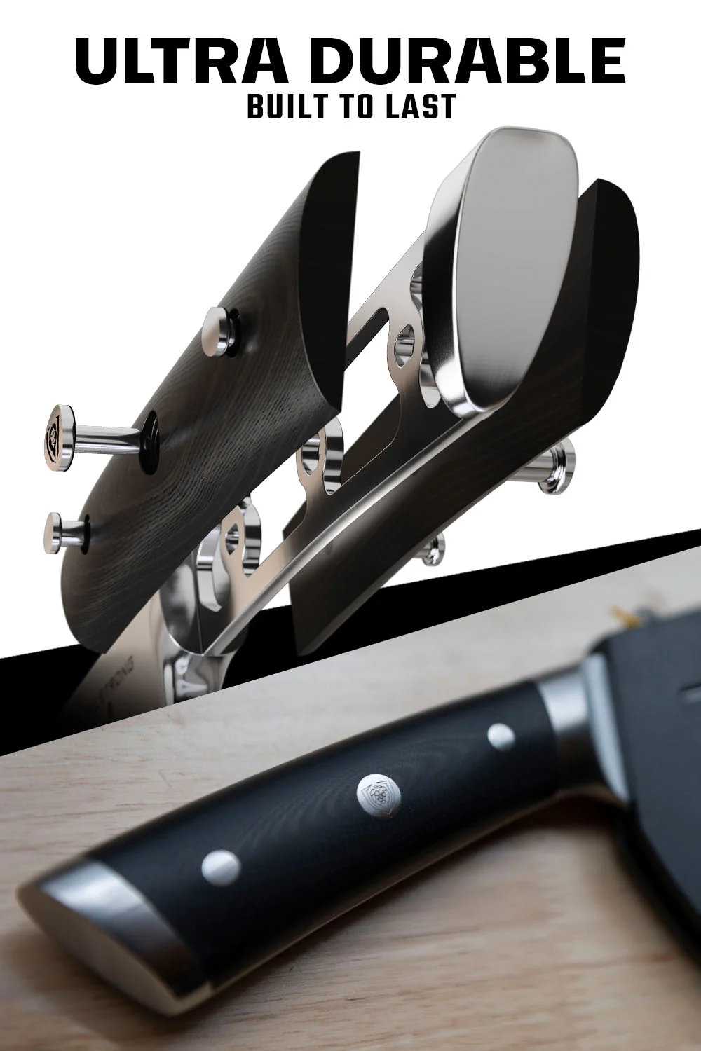 Cleaver Knife 10" | The Bestiarius | Gladiator Series ELITE | NSF Certified | Dalstrong © - Image 3