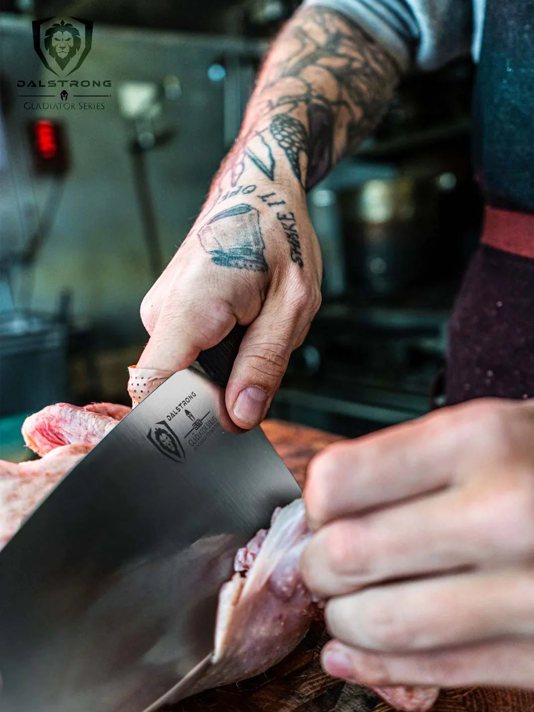 Cleaver Knife 10" | The Bestiarius | Gladiator Series ELITE | NSF Certified | Dalstrong © - Image 7