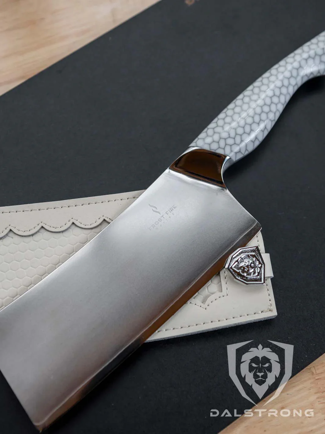 Cleaver Knife 7" |  Frost Fire Series | NSF Certified | Dalstrong © - Image 5