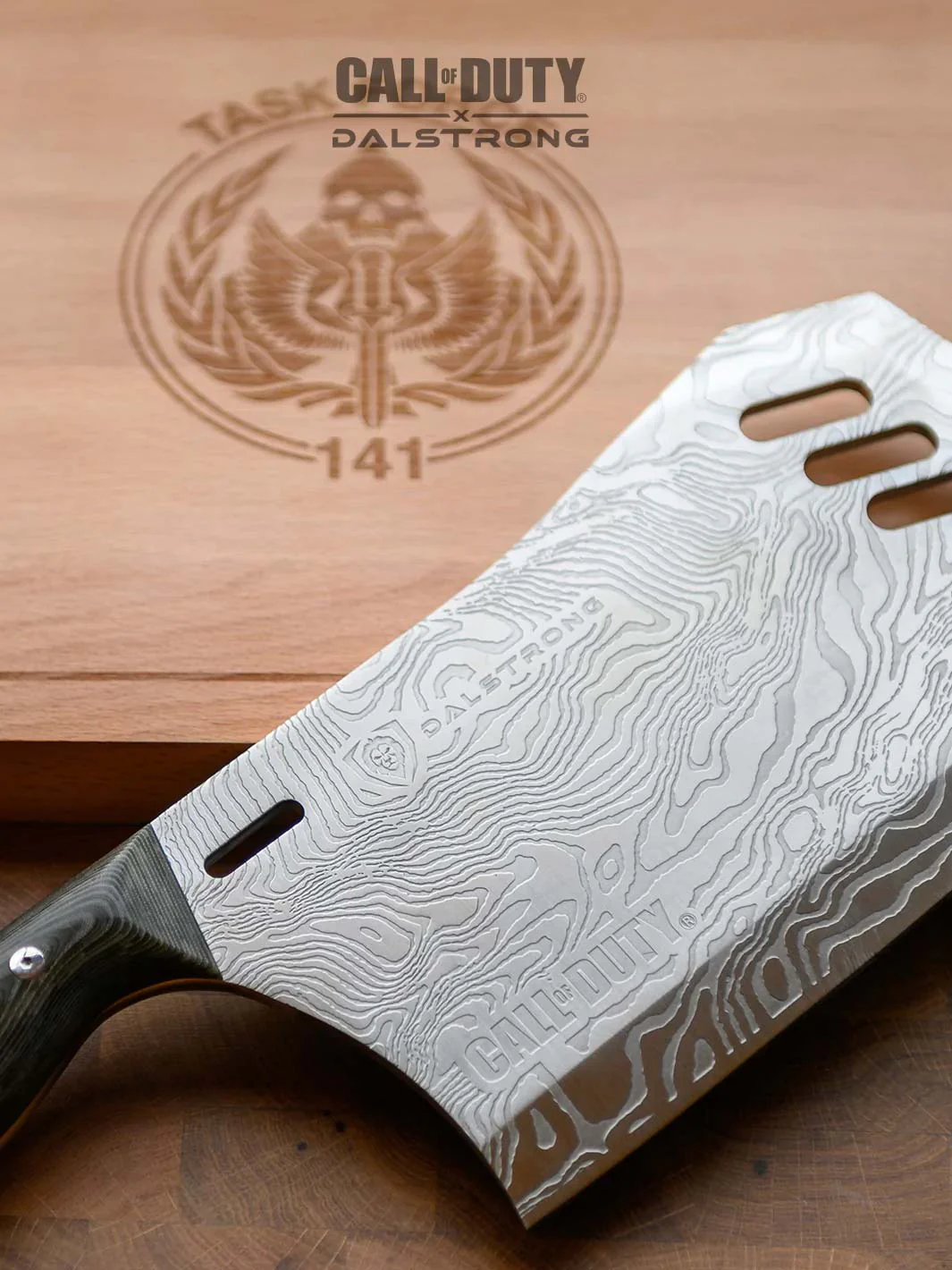 Cleaver Knife with Stand | Obliterator | Call of Duty © Edition | EXCLUSIVE COLLECTOR SET | Dalstrong © - Image 9