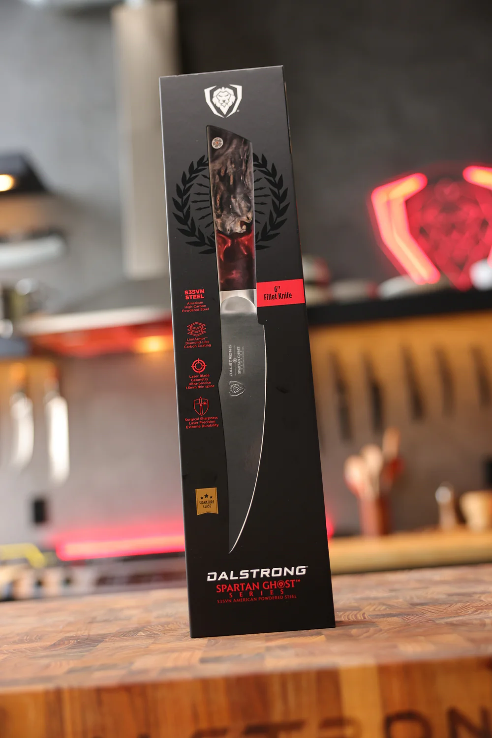 Curved Fillet Knife 6.5" | Spartan Ghost™ Series | Dalstrong © - Image 14