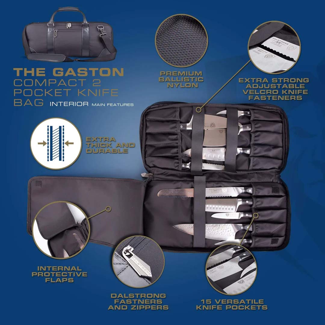 2 Pocket Knife Bag | Gaston | Compact | Dalstrong © - Image 3
