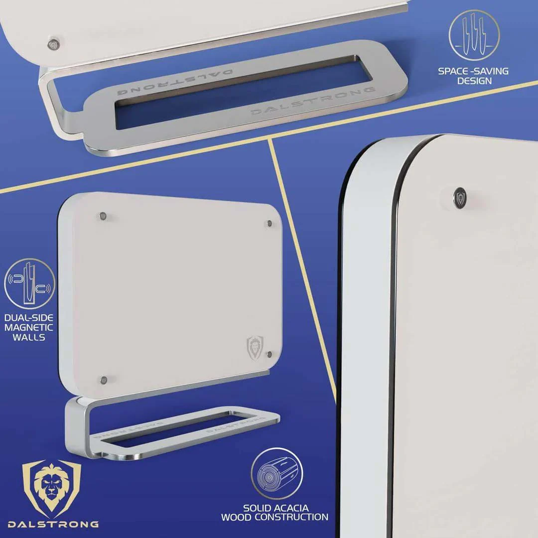 Double-Sided Magnetic Blade Wall | Frost White | Dalstrong © - Image 3