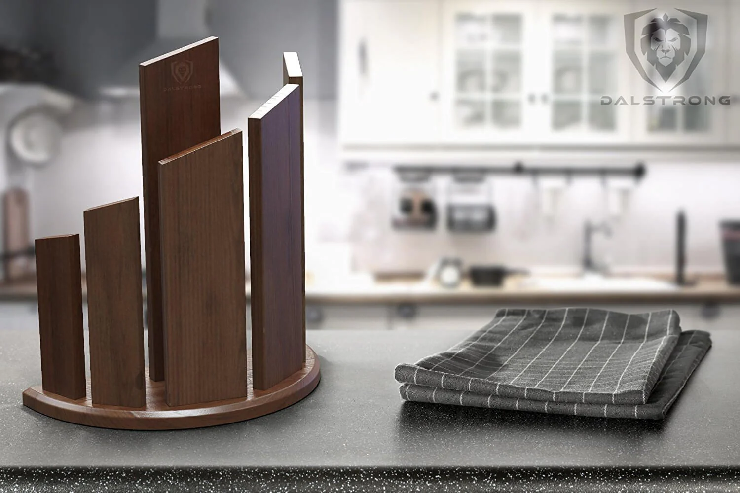 Dragon Spire Magnetic Block | Double-Sided | Walnut Wood | Dalstrong © - Image 8
