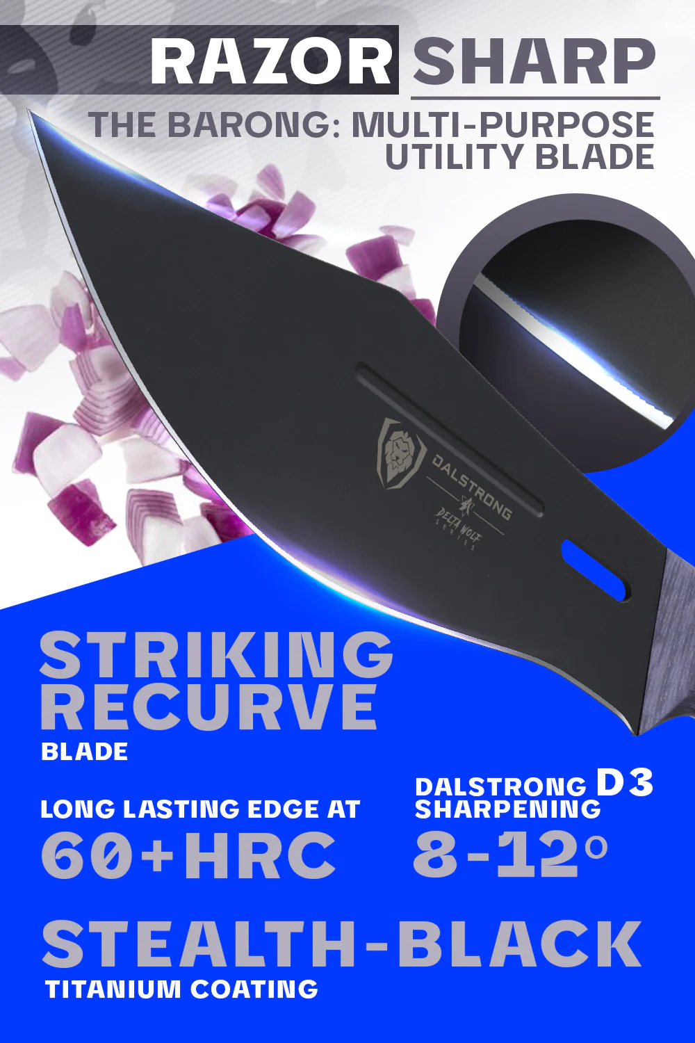 Chef's Knife 7" | Barong | Delta Wolf Series | Dalstrong © - Image 3