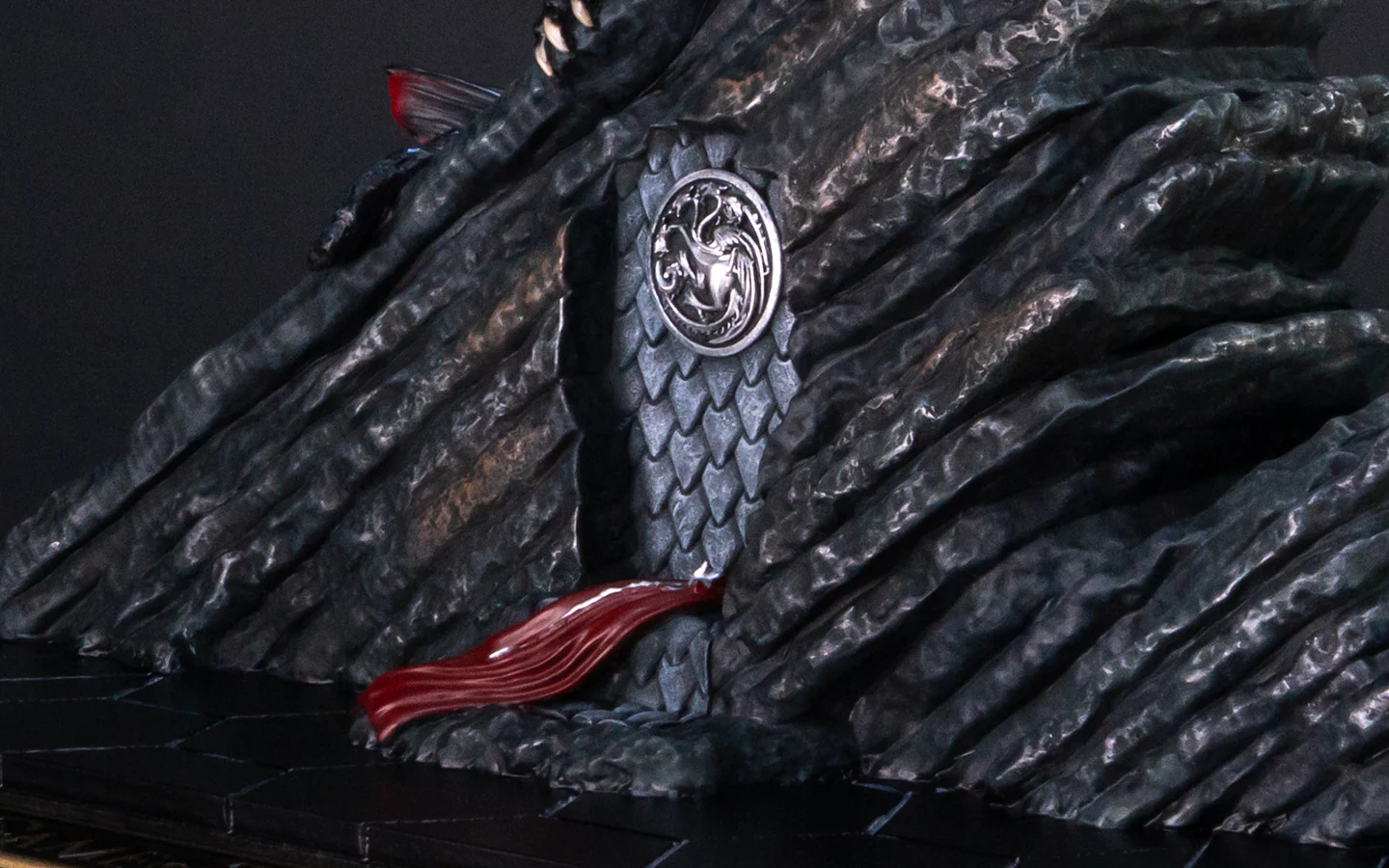 Game of Thrones™ x StudioForge™ | Drogon's Fury™ | 8.5” Collector’s Chef Knife & Sculpted Display Stand - Image 12