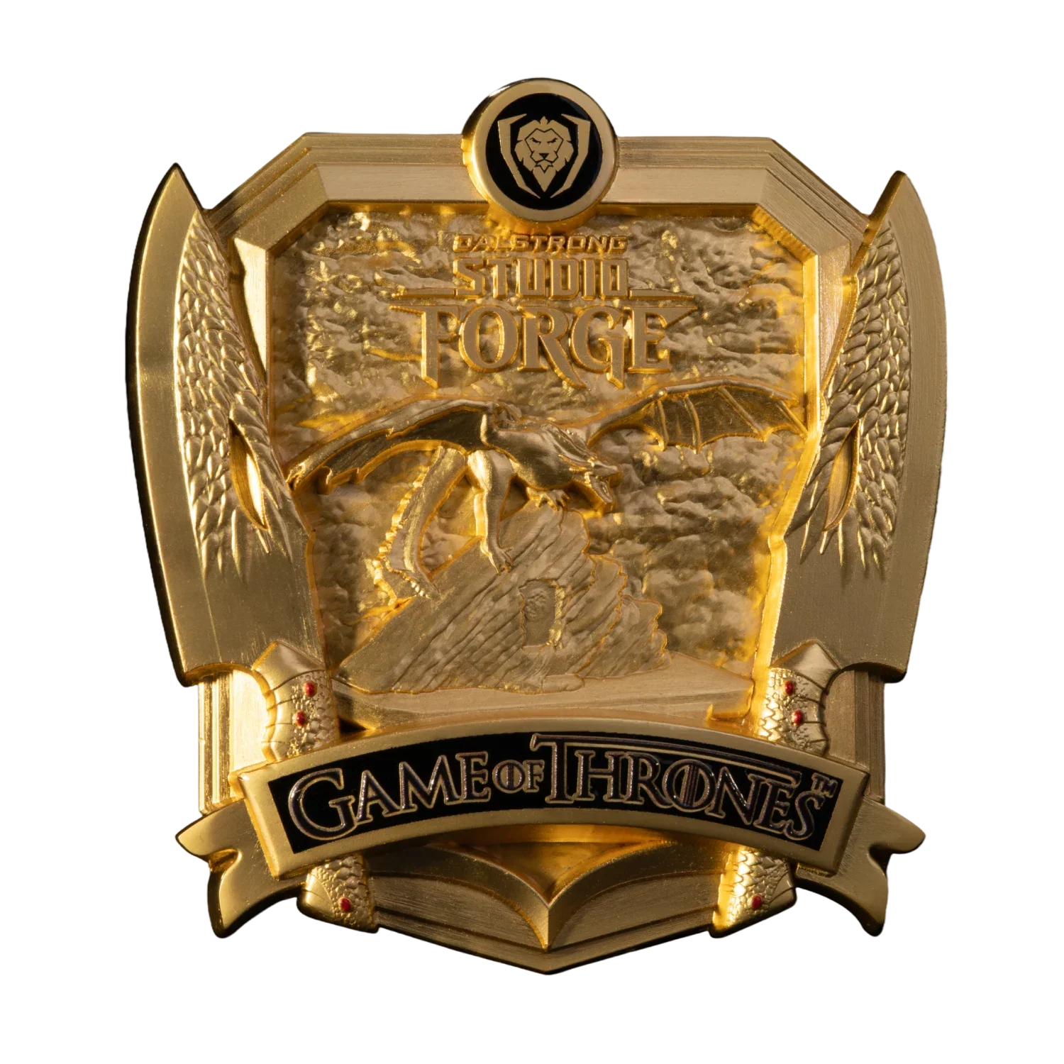 Game of Thrones™ x StudioForge™ | Drogon's Fury™ | 8.5” Collector’s Chef Knife & Sculpted Display Stand - Image 18