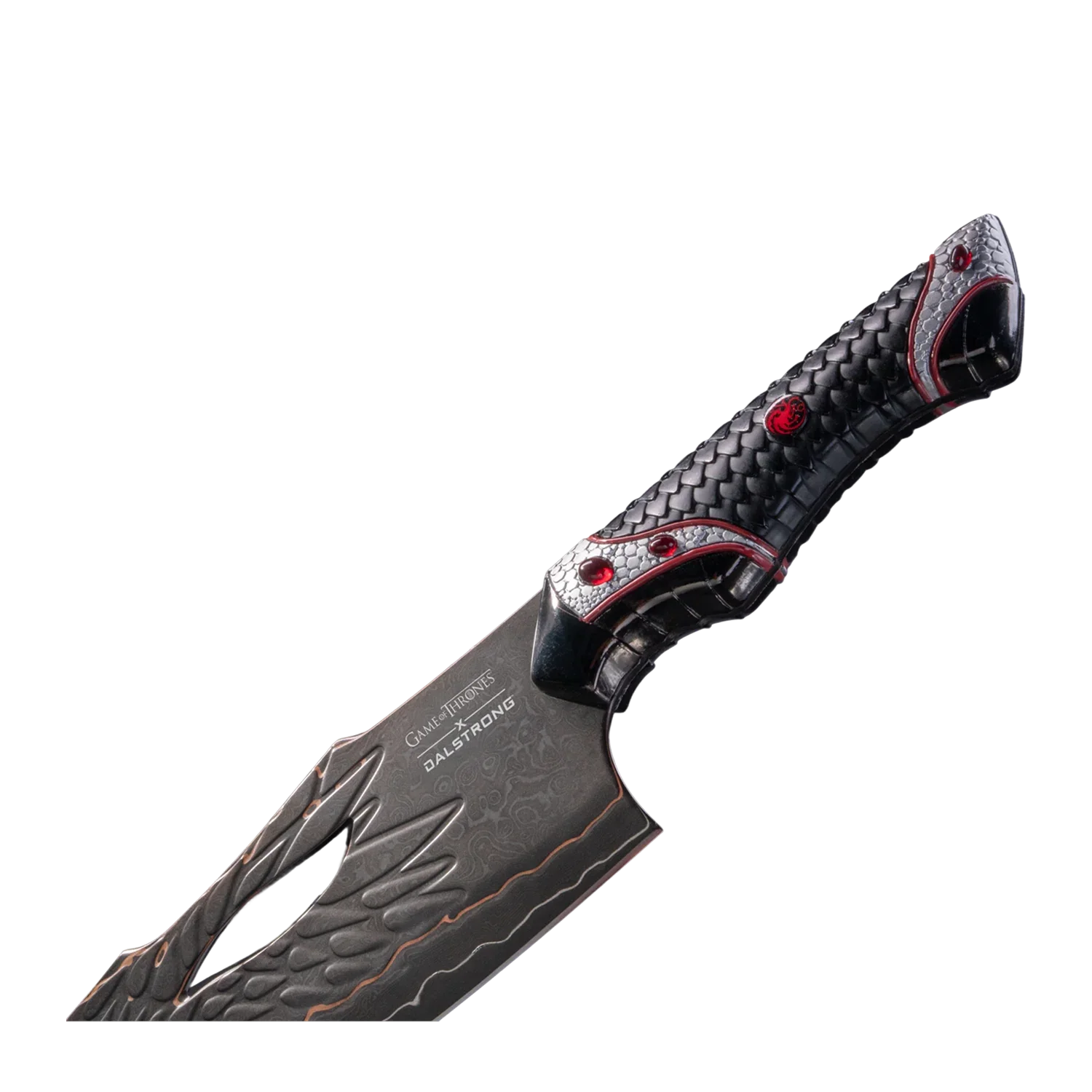 Game of Thrones™ x StudioForge™ | Drogon's Fury™ | 8.5” Collector’s Chef Knife & Sculpted Display Stand - Image 7