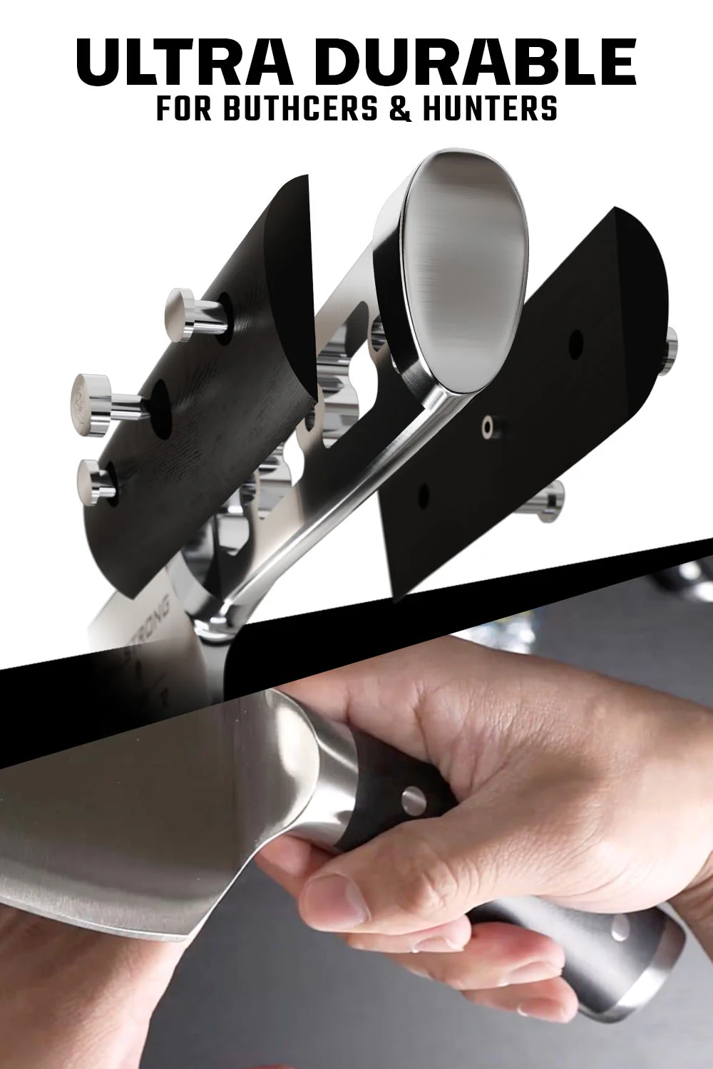 Cleaver & Butcher Knife 12.5" | Devastator | Gladiator Series | NSF Certified | Dalstrong © - Image 4