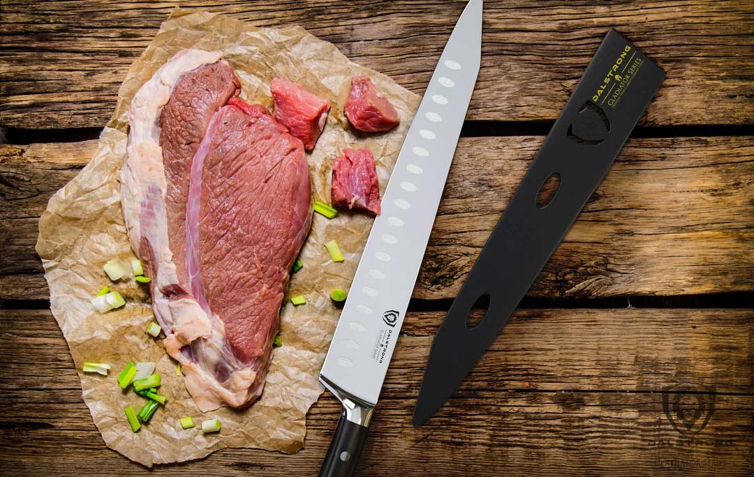 Chef's Knife & Sujihiki Hybrid 12" | Kitchen Gladius | Gladiator Series | NSF Certified | Dalstrong © - Image 10