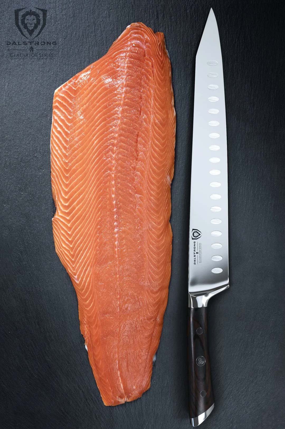 Chef's Knife & Sujihiki Hybrid 12" | Kitchen Gladius | Gladiator Series | NSF Certified | Dalstrong © - Image 8