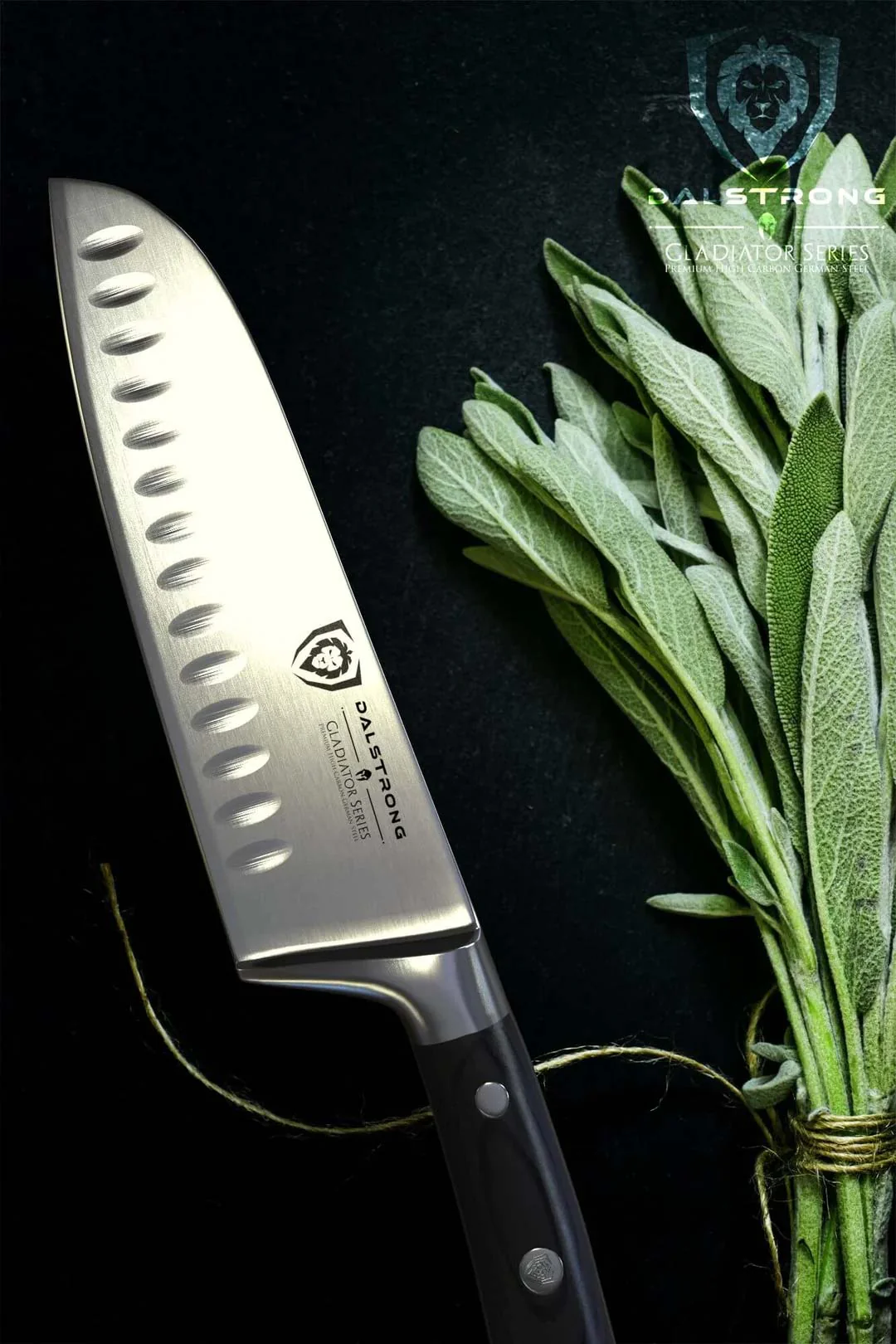 Santoku Knife 7" | Gladiator Series Elite | NSF Certified | Dalstrong © - Image 11