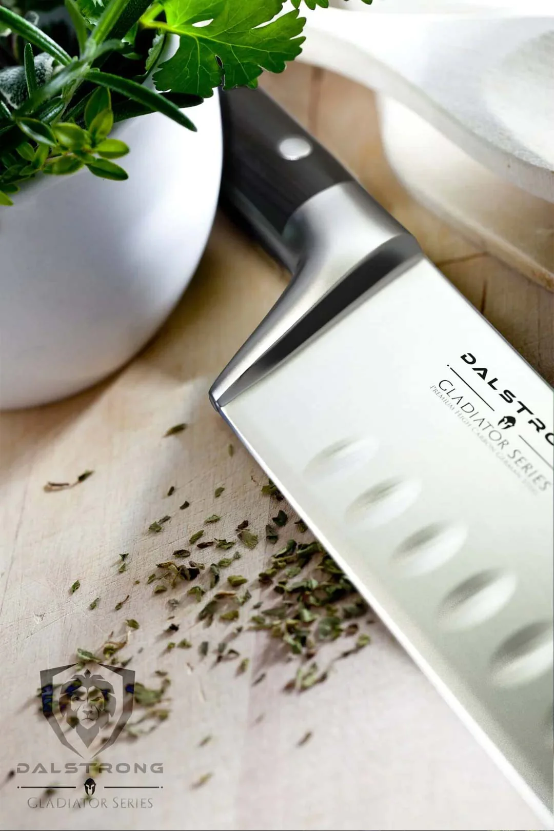 Santoku Knife 7" | Gladiator Series Elite | NSF Certified | Dalstrong © - Image 9