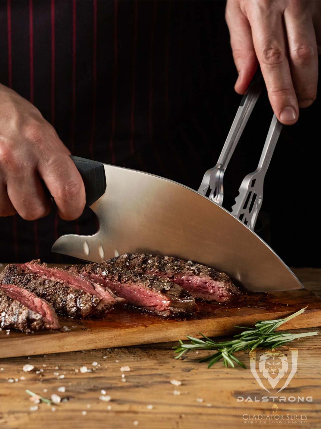 Guardian Chef's Knife 8" - Ergonomic | Gladiator Series | NSF Certified | Dalstrong © - Image 8