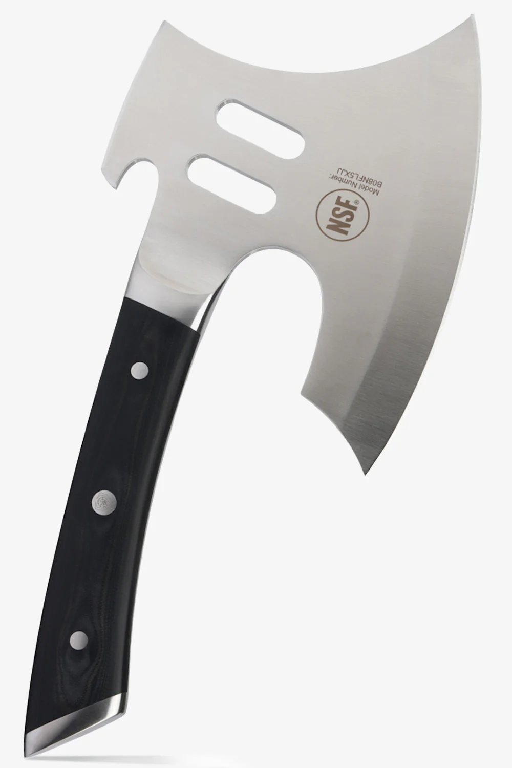 Meat Chopper 8" with Acacia Wood Stand | 'The Punisher' | Gladiator Series | NSF Certified | Dalstrong © - Image 2