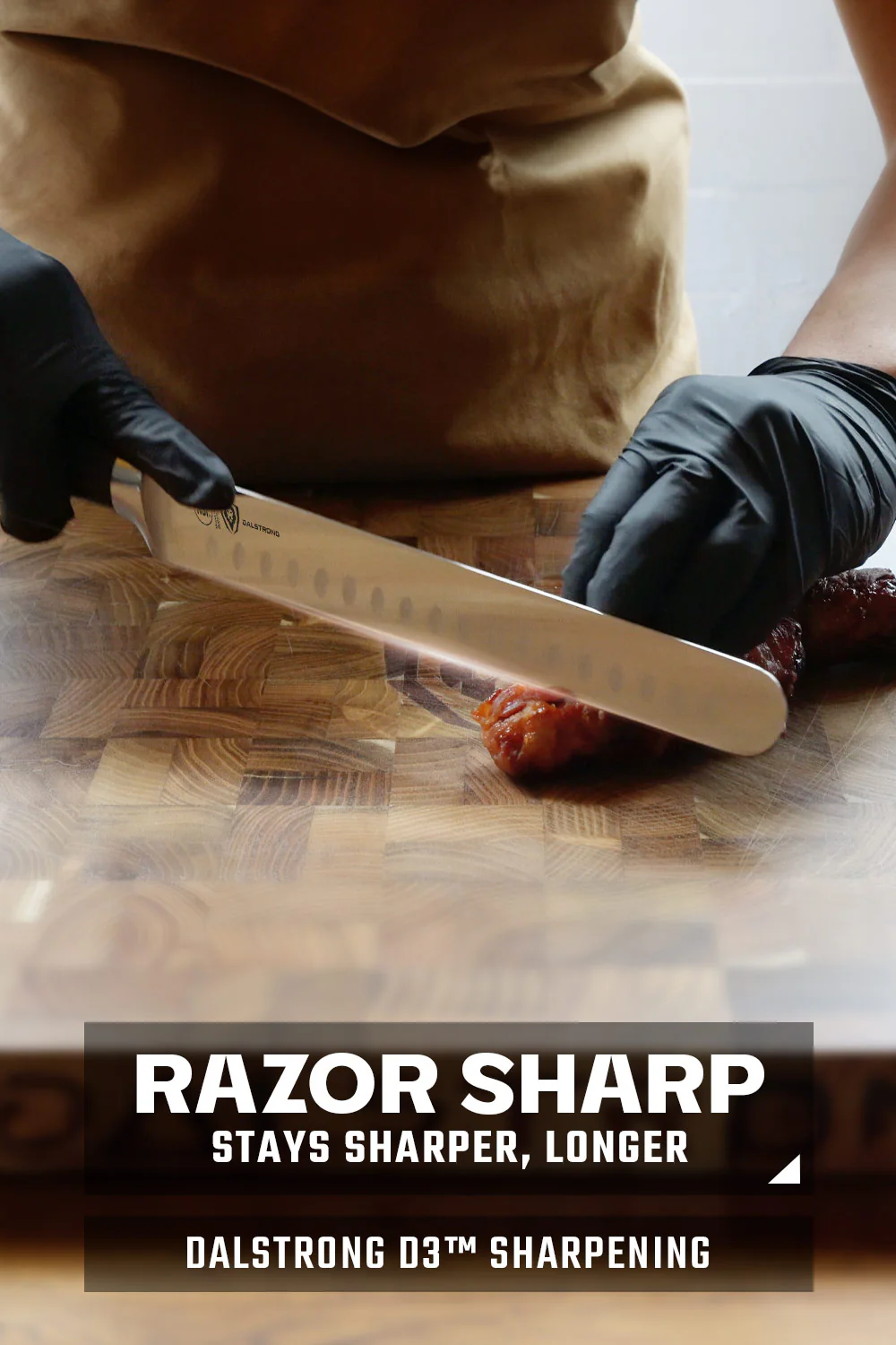 Slicing Carving Knife 8" | Gladiator Series | NSF Certified | Dalstrong © - Image 3