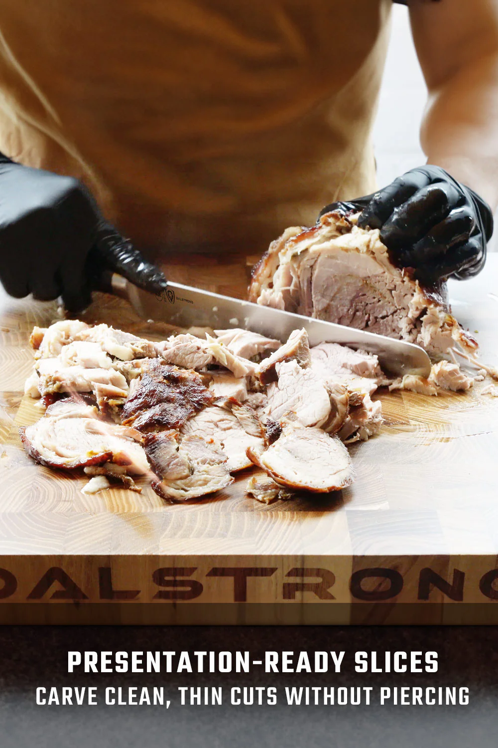Slicing Carving Knife 8" | Gladiator Series | NSF Certified | Dalstrong © - Image 4