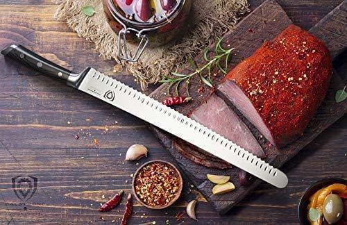 Extra-Long Serrated Slicer 14" | Gladiator Series | NSF Certified | Dalstrong © - Image 8