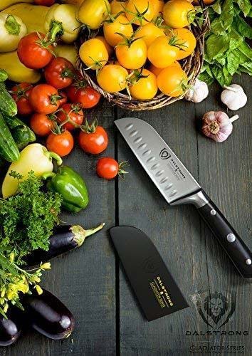 Santoku Knife 5" | Gladiator Series | NSF Certified | Dalstrong © - Image 9