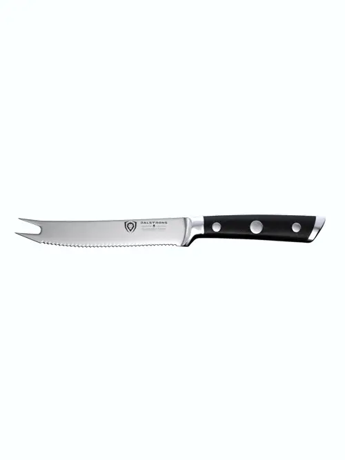 Serrated Tomato Knife 5" | Gladiator Series | NSF Certified | Dalstrong © - Image 2