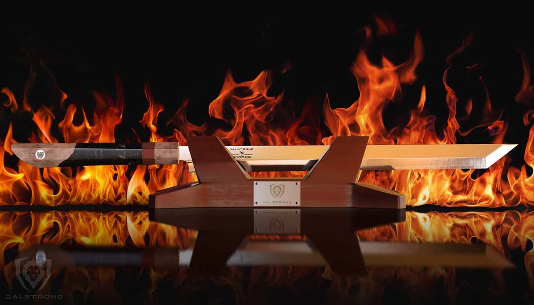 Titan Slicer 17" | Included Display Stand | Firestorm Alpha Series | Dalstrong © - Image 9