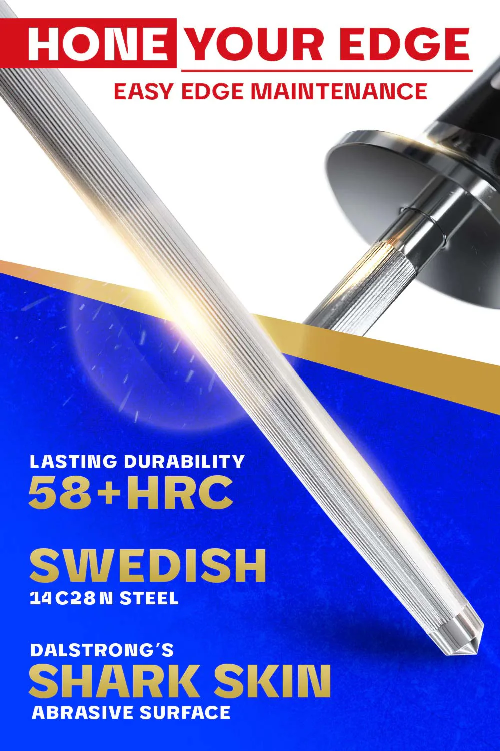 Honing Steel 8" | Centurion Series | Dalstrong © - Image 2