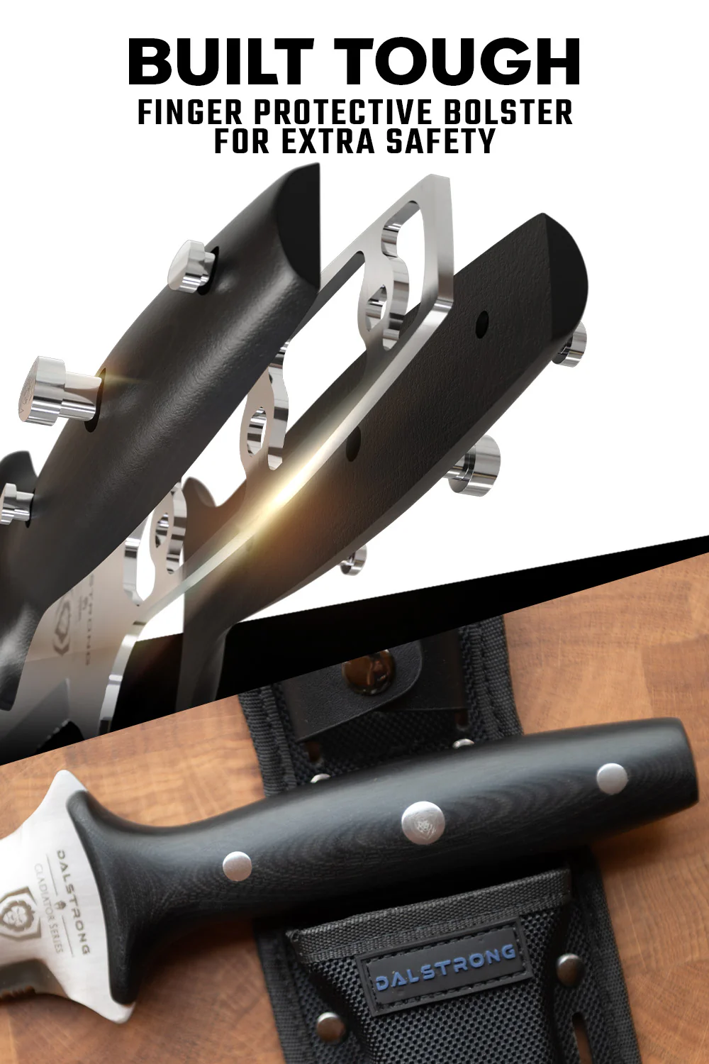 Hori Hori Blade 6.5" | Gladiator Series | NSF Certified | Dalstrong © - Image 3